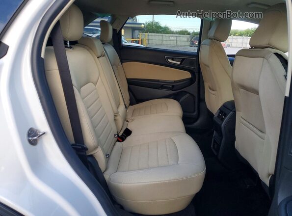 2FMPK3G93LBB01501 2020 FORD EDGE Белый Вид задней части салона