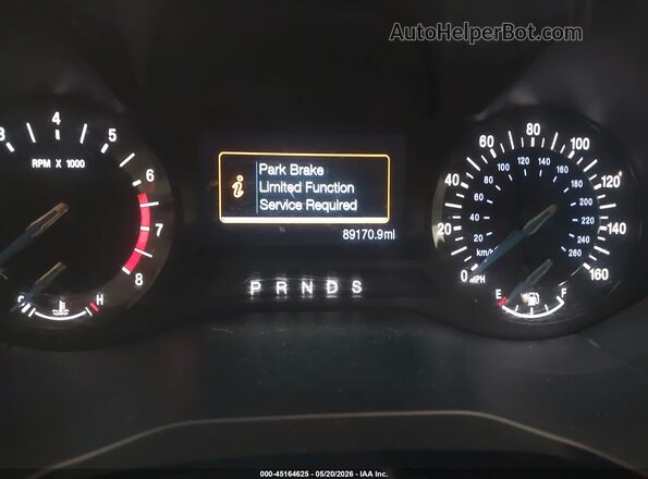 2FMPK3G94HBB71614 2017 FORD EDGE Gray უკანა სავარძლების ხედი