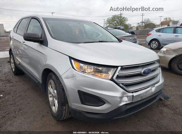2FMPK3G94HBB78272 2017 FORD EDGE Silver Դիմացի տեսք