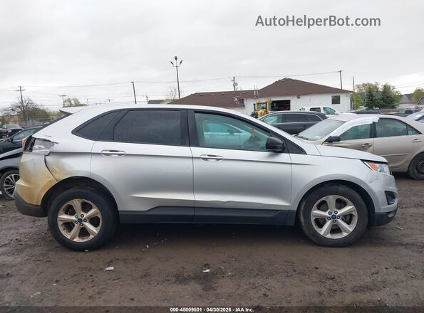 2FMPK3G94HBB78272 2017 FORD EDGE Silver Սալոնի հետևի տեսք