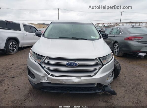2FMPK3G94HBB78272 2017 FORD EDGE Silver Սարքավորումների վահանակի տեսք