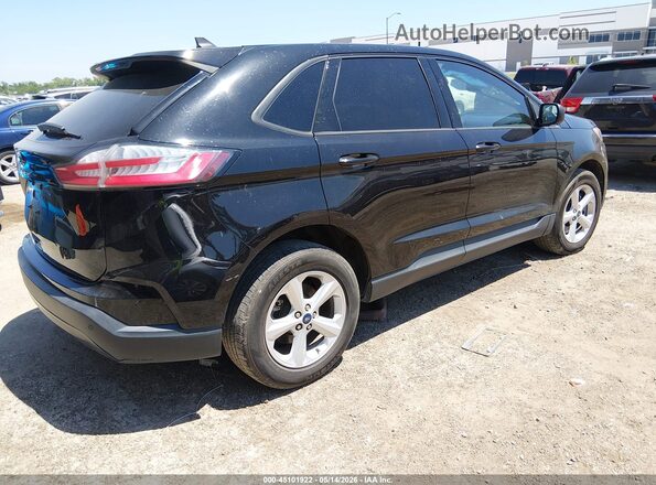 2FMPK3G94MBA16782 2021 FORD EDGE Черный Задняя правая четверть