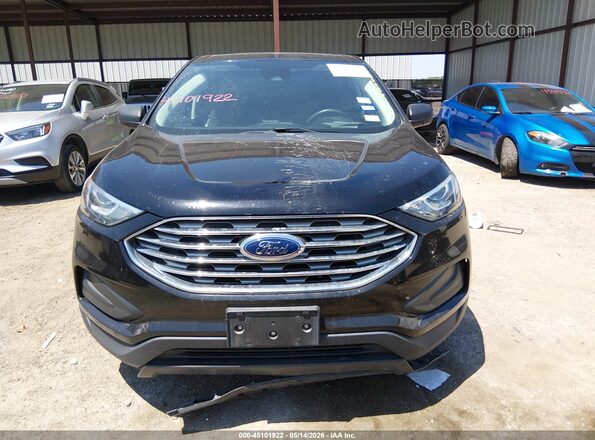 2FMPK3G94MBA16782 2021 FORD EDGE Черный Вид щитка приборов