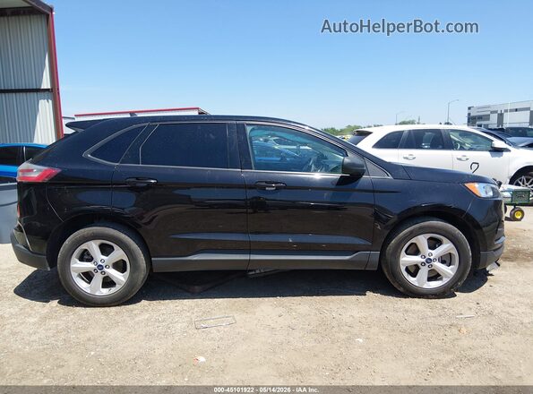 2FMPK3G94MBA16782 2021 FORD EDGE Черный Вид задней части салона