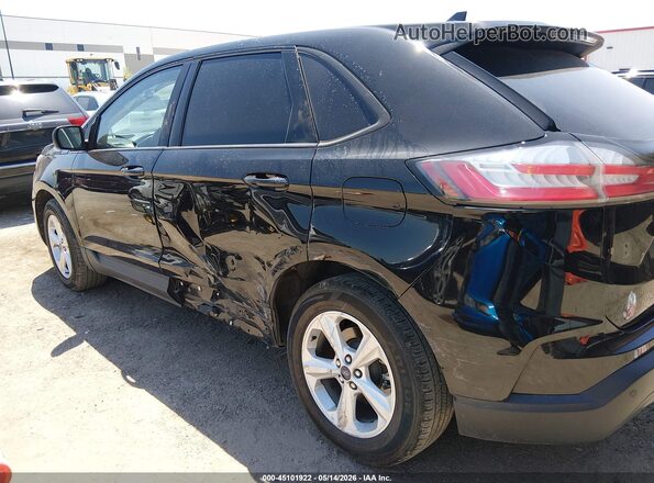 2FMPK3G94MBA16782 2021 FORD EDGE Черный Вид спереди