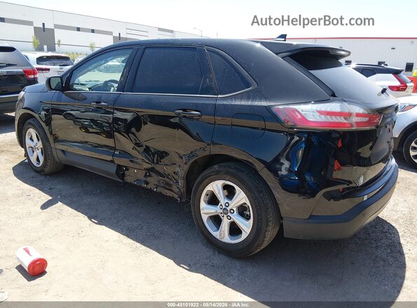 2FMPK3G94MBA16782 2021 FORD EDGE Черный Задняя левая четверть