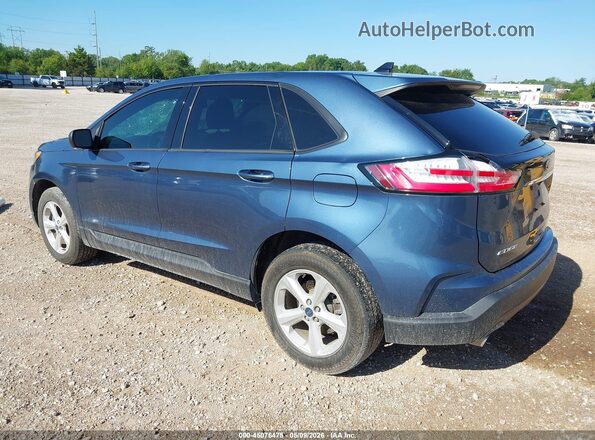 2FMPK3G95KBB92432 2019 FORD EDGE Blue Rear left