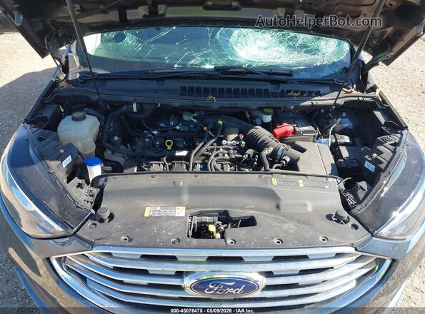 2FMPK3G95KBB92432 2019 FORD EDGE Blue Rear view