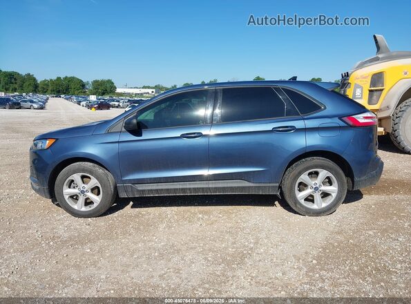2FMPK3G95KBB92432 2019 FORD EDGE Blue 360 interior view
