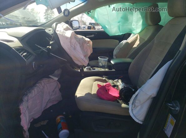 2FMPK3G95LBA16854 2020 FORD EDGE Black Front interior view