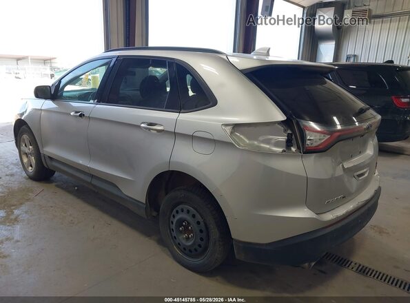 2FMPK3G99HBB56283 2017 FORD EDGE Silver Trasero izquierdo
