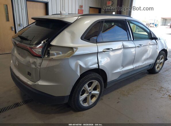 2FMPK3G99HBB56283 2017 FORD EDGE Silver Trasero derecho