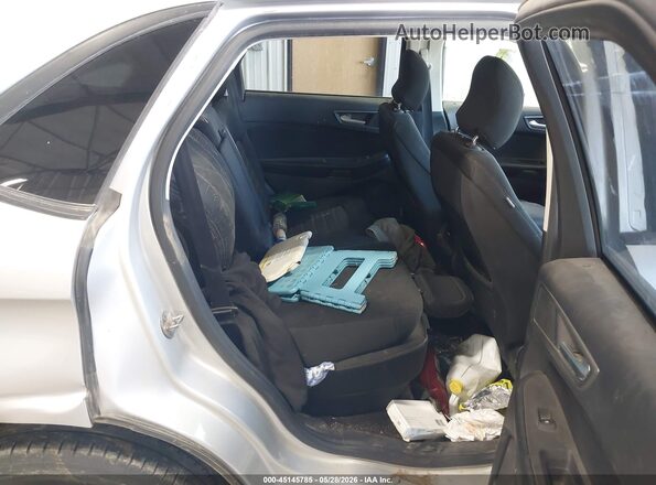 2FMPK3G99HBB56283 2017 FORD EDGE Silver Vista de la etiqueta del VIN