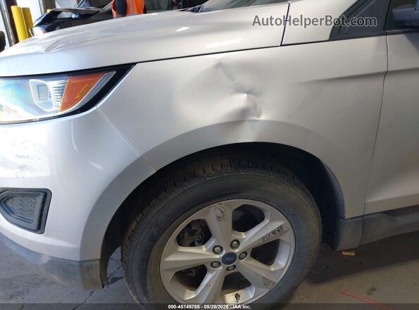 2FMPK3G99HBB56283 2017 FORD EDGE Silver Vista del cuadro de instrumentos
