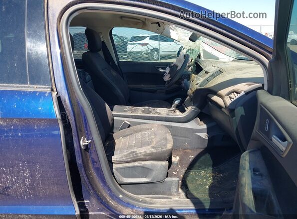 2FMPK3G9XGBC51949 2016 FORD EDGE Dark Blue Front interior view