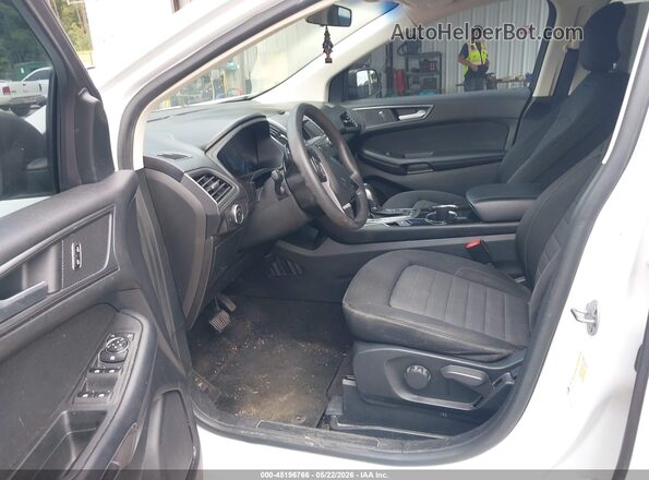 2FMPK3G9XJBC18361 2018 FORD EDGE Белый Вид салона спереди