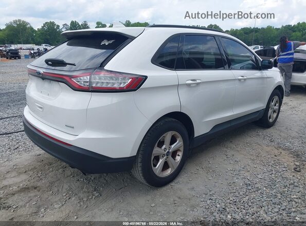 2FMPK3G9XJBC18361 2018 FORD EDGE Белый Задняя правая четверть