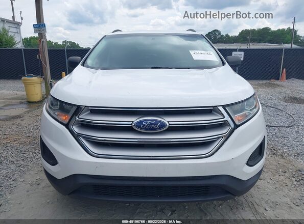 2FMPK3G9XJBC18361 2018 FORD EDGE Белый Вид щитка приборов