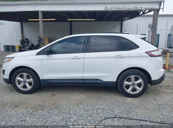 2FMPK3G9XJBC18361 2018 FORD EDGE Белый Панорамный вид салона 360°