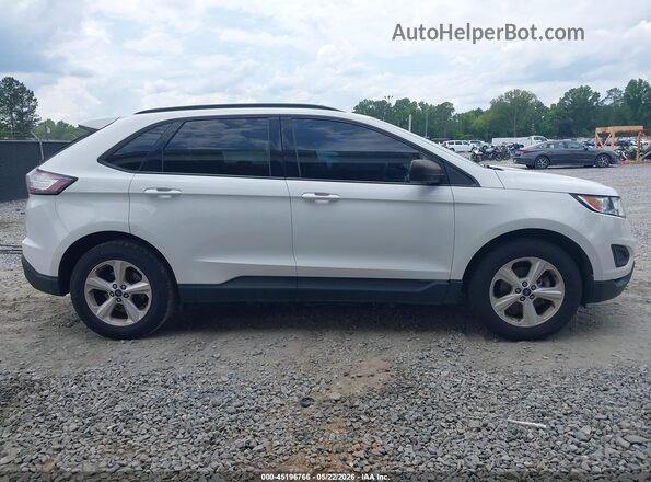 2FMPK3G9XJBC18361 2018 FORD EDGE Белый Вид задней части салона