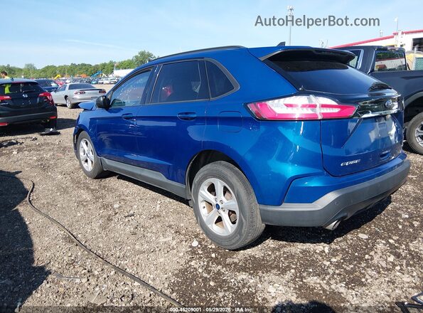 2FMPK3G9XLBA66634 2020 FORD EDGE Blue Հետևի ձախ