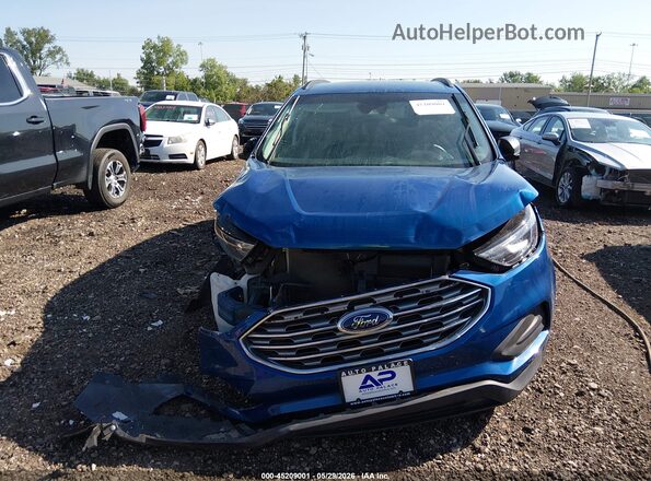 2FMPK3G9XLBA66634 2020 FORD EDGE Blue Սալոնի հետևի տեսք
