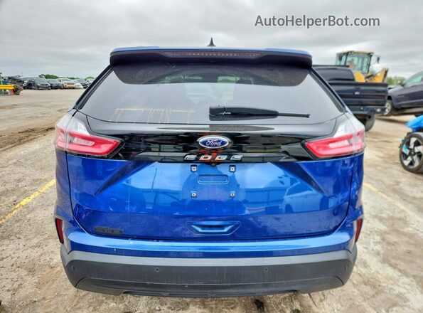 2FMPK3G9XMBA17970 2021 FORD EDGE Blue Հետևի տեսք