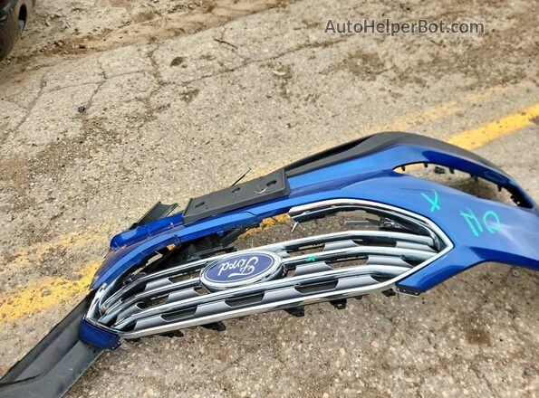 2FMPK3G9XMBA17970 2021 FORD EDGE Blue Շարժիչի բաժամունքի տեսք
