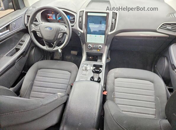 2FMPK3G9XMBA17970 2021 FORD EDGE Blue Առջևի վահանակի տեսք