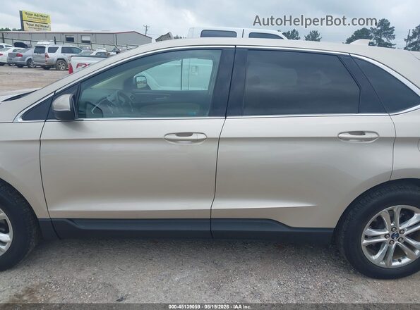 2FMPK3J80HBB10499 2017 FORD EDGE Tan 360 interior view