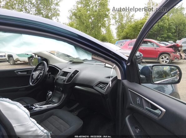2FMPK3J81JBC54794 2018 FORD EDGE Blue Вид наклейки з VIN-кодом