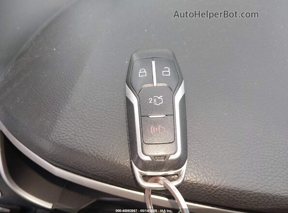 2FMPK3J84GBB58960 2016 FORD EDGE Синий Вид панели приборов
