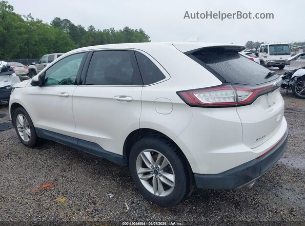 2FMPK3J86HBC40822 2017 FORD EDGE White Trasero izquierdo