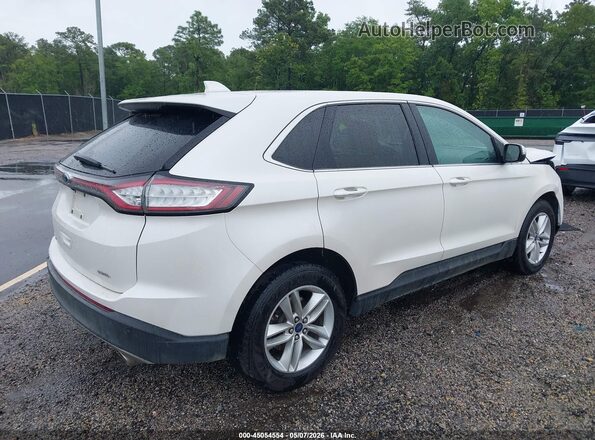 2FMPK3J86HBC40822 2017 FORD EDGE White Trasero derecho