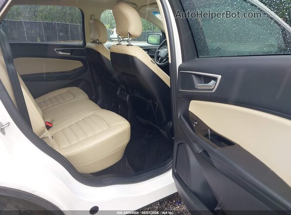 2FMPK3J86HBC40822 2017 FORD EDGE White Vista de la etiqueta del VIN