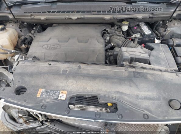 2FMPK3J87HBC35368 2017 FORD EDGE Gray Widok z tyłu