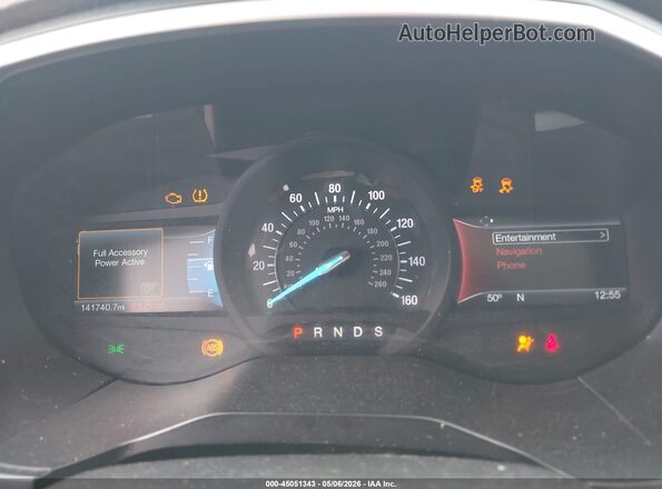 2FMPK3J87HBC35368 2017 FORD EDGE Gray Widok tylnych siedzeń