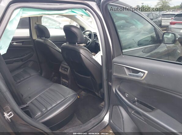 2FMPK3J87HBC35368 2017 FORD EDGE Gray Widok naklejki z numerem VIN