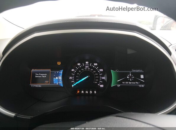 2FMPK3J89JBB13021 2018 FORD EDGE Белый Вид задних сидений
