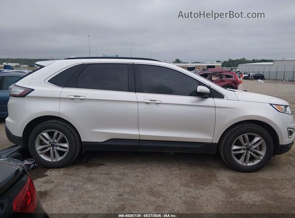 2FMPK3J89JBB13021 2018 FORD EDGE Белый Вид щитка приборов