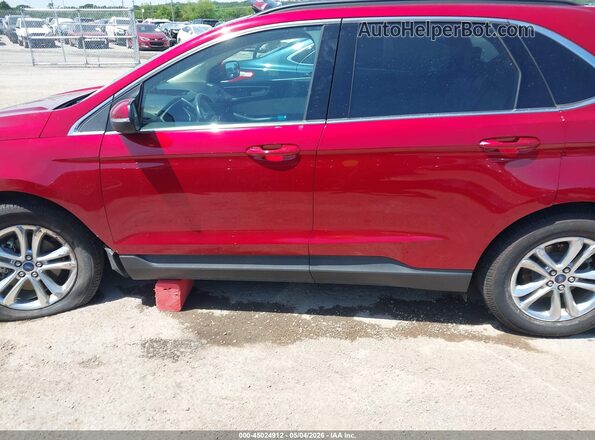 2FMPK3J8XJBB38879 2018 FORD EDGE Red 360 interior view