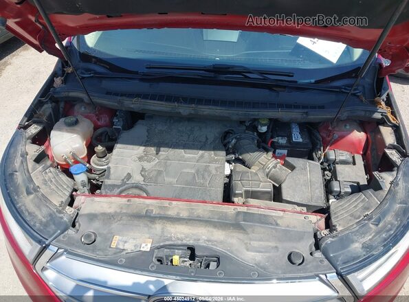 2FMPK3J8XJBB38879 2018 FORD EDGE Red Rear view