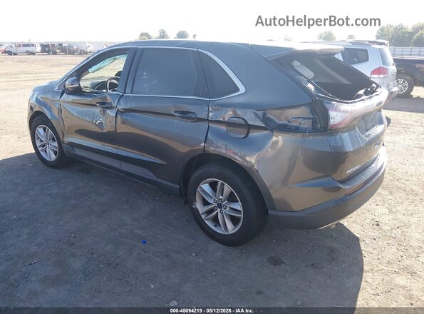 2FMPK3J90HBC26357 2017 FORD EDGE Серый Задняя левая четверть