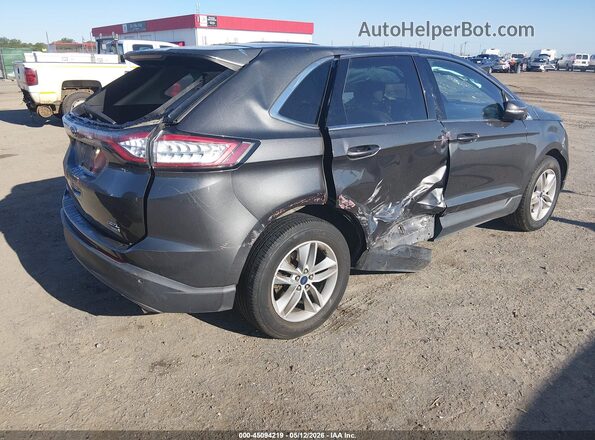 2FMPK3J90HBC26357 2017 FORD EDGE Серый Задняя правая четверть