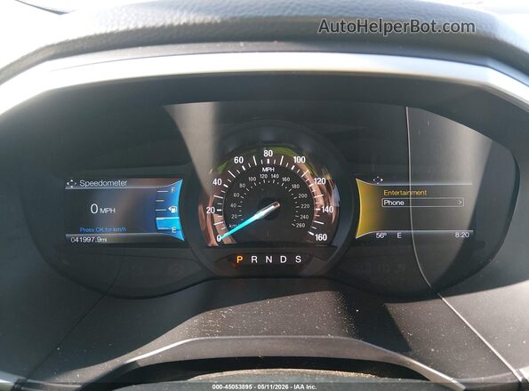2FMPK3J90HBC28531 2017 FORD EDGE Gray Вид задніх сидінь