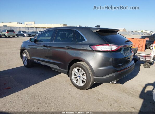 2FMPK3J90HBC28531 2017 FORD EDGE Gray Задня ліва чверть