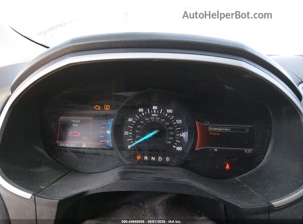 2FMPK3J90LBB48414 2020 FORD EDGE Blue Вид задніх сидінь
