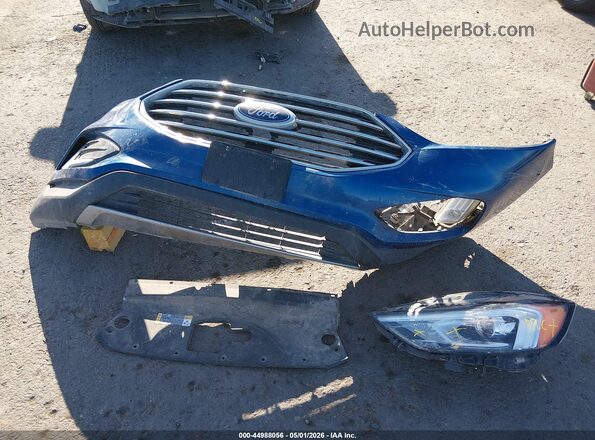 2FMPK3J90LBB48414 2020 FORD EDGE Blue Вид щитка приладів
