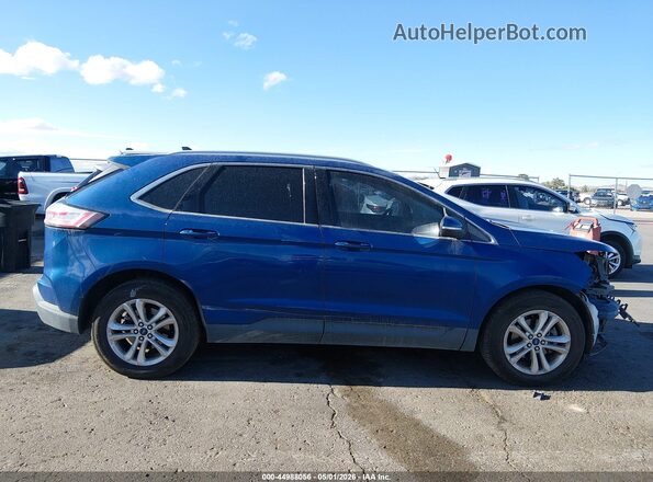 2FMPK3J90LBB48414 2020 FORD EDGE Blue Панорамний вид салону 360°