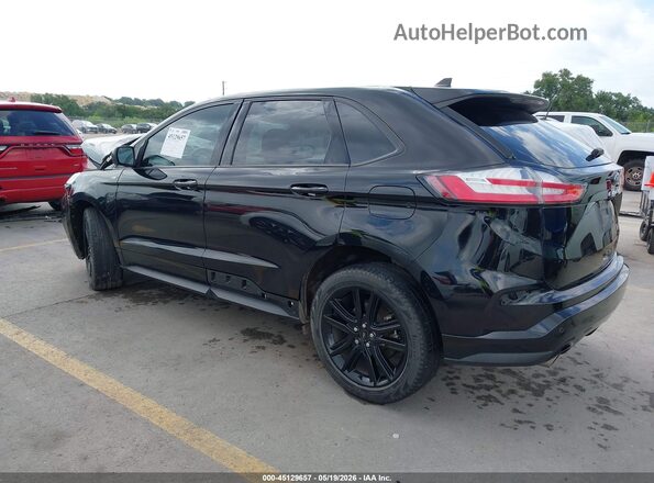 2FMPK3J90MBA13936 2021 FORD EDGE Black Задня ліва чверть